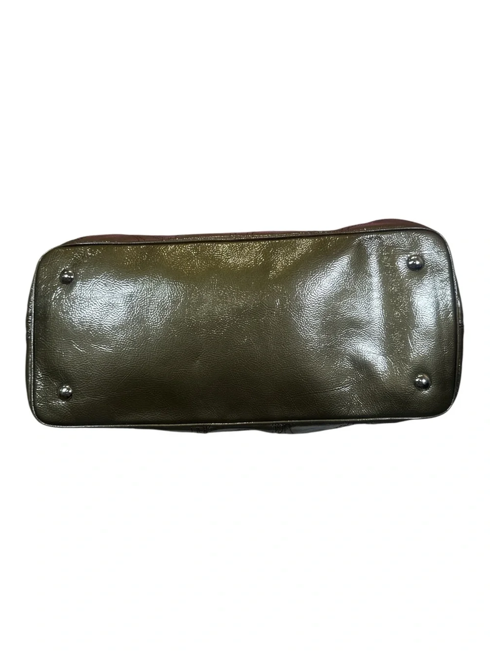 Coach Signature Stitch Kisslock Tote
